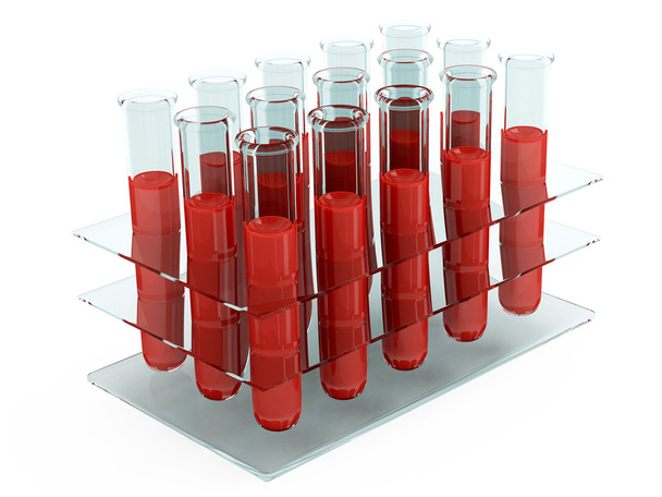 3d Blood Tests - Photo, Image
