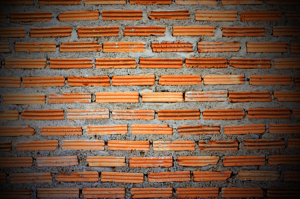 mur de briques rouges. - Photo, image