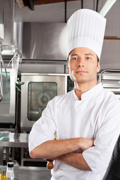 Chef Standing With Arms Crossed - Zdjęcie, obraz