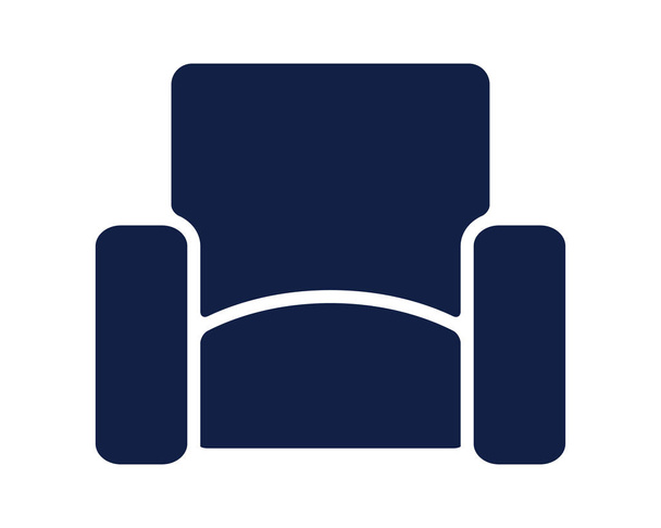 icono de sofá glifo fresco lindo icono paquete aplicación icono de diseño
 - Vector, Imagen
