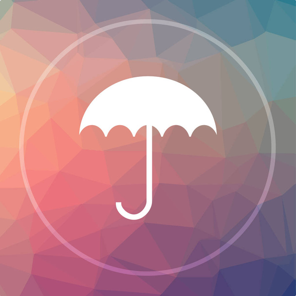 paraplu pictogram - Foto, afbeelding