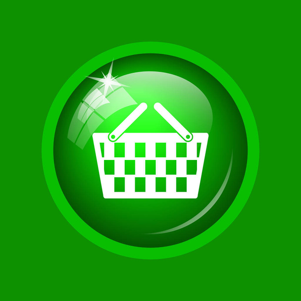 Shopping basket icon - Photo, Image