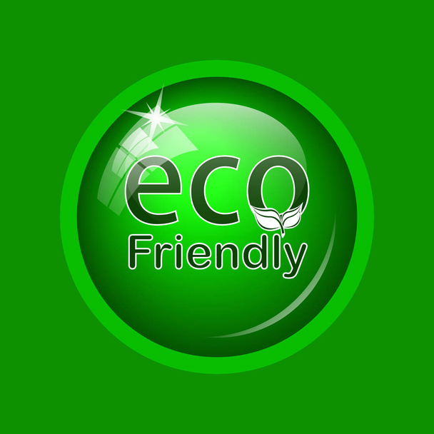 Eco φιλικό εικονίδιο - Φωτογραφία, εικόνα