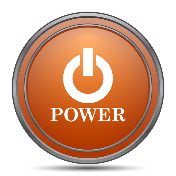 Power κουμπί εικονίδιο - Φωτογραφία, εικόνα