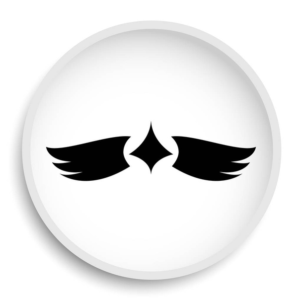 Icona delle ali. Wings pulsante sito web su sfondo bianco
. - Foto, immagini