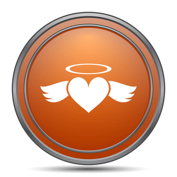 Heart angel icon - Fotó, kép