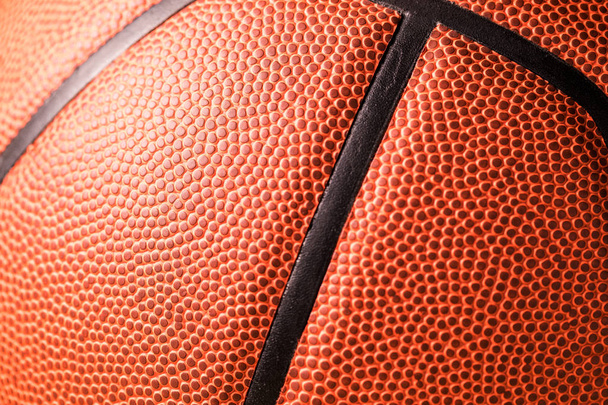 Textura de pele de couro de basquete
 - Foto, Imagem