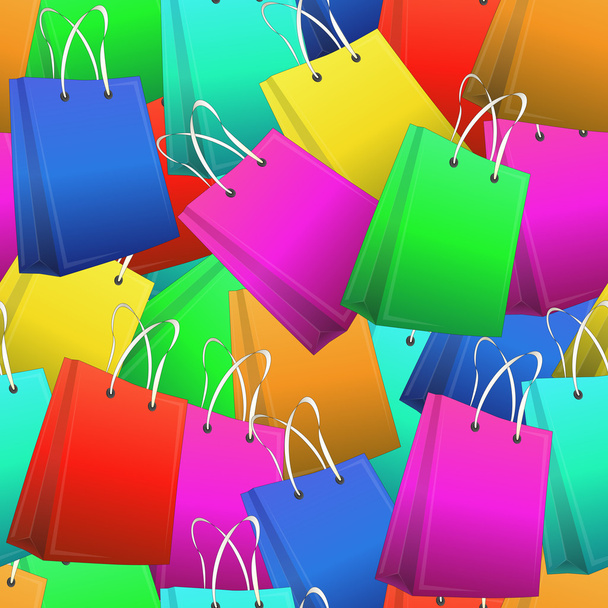 Shopper безшовні візерунком
 - Вектор, зображення