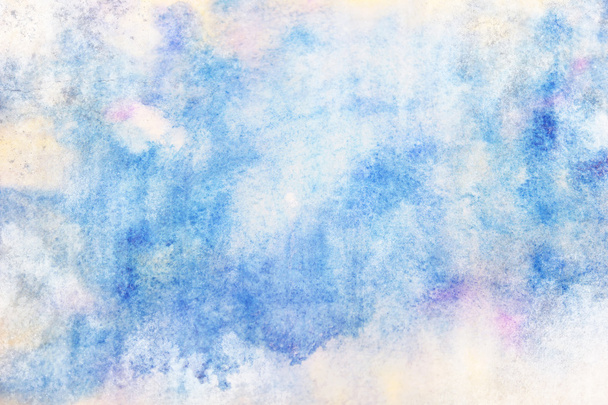 blue watercolor strokes - Фото, изображение