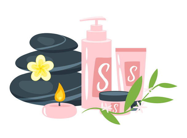 Health care and spa  icons - Vector, Image
