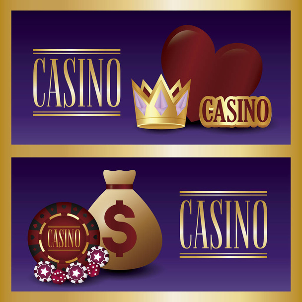 Diseño del juego de Casino
 - Vector, Imagen