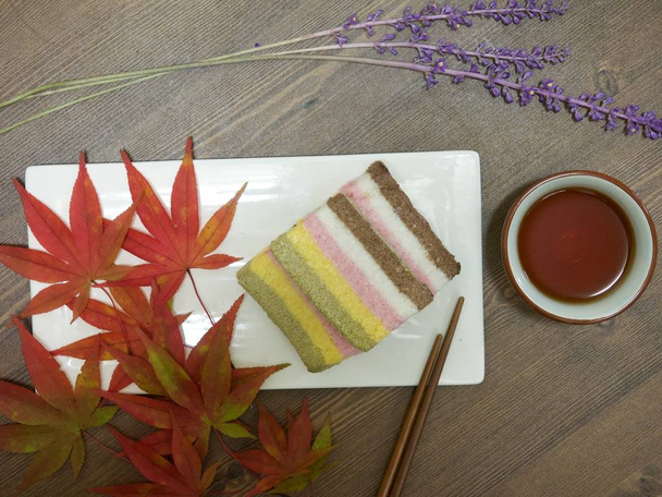 Cibo coreano torta di riso arcobaleno
 - Foto, immagini