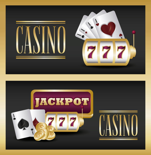 Diseño del juego de Casino
 - Vector, imagen