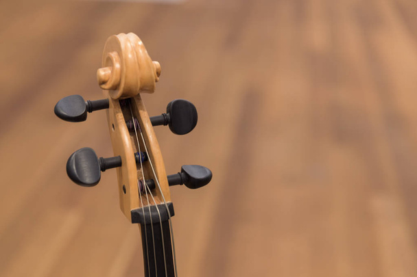 Instrumento de música para violín con espacio para copiar
 - Foto, Imagen