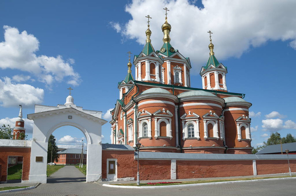 Assumption Brusensky convent in Kolomna, Moscow region, Russia. Cathedral of The Exaltation of The Holy Cross - Photo, Image