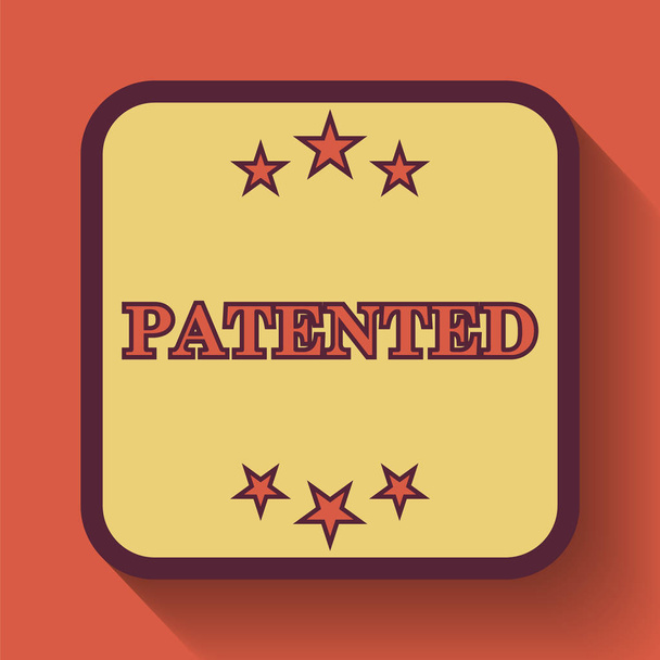 Patented icon - Photo, Image