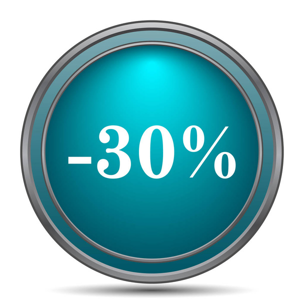 30 percent discount icon - Foto, Imagem