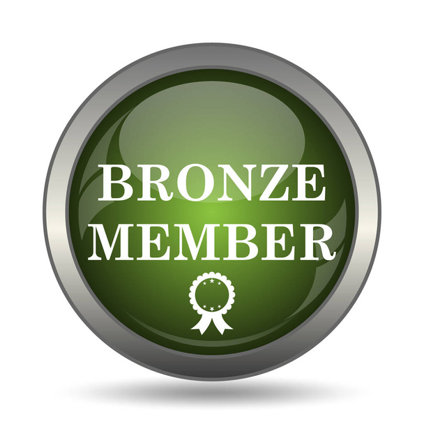 Bronzen lid pictogram - Foto, afbeelding