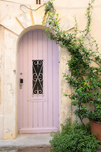 Güzel pembe kapı ayrıntıları - Fotoğraf, Görsel