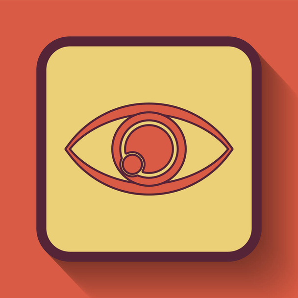 Icono del ojo - Foto, imagen