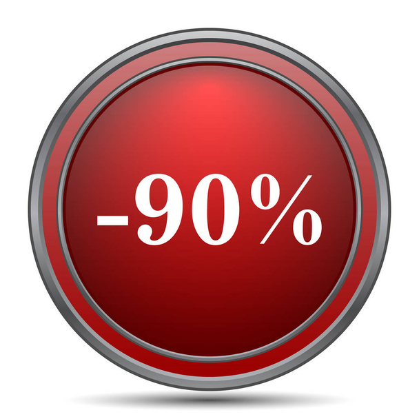90 percent discount icon - Foto, immagini