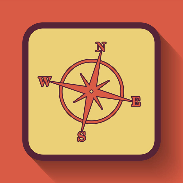 Compass icon - Photo, Image