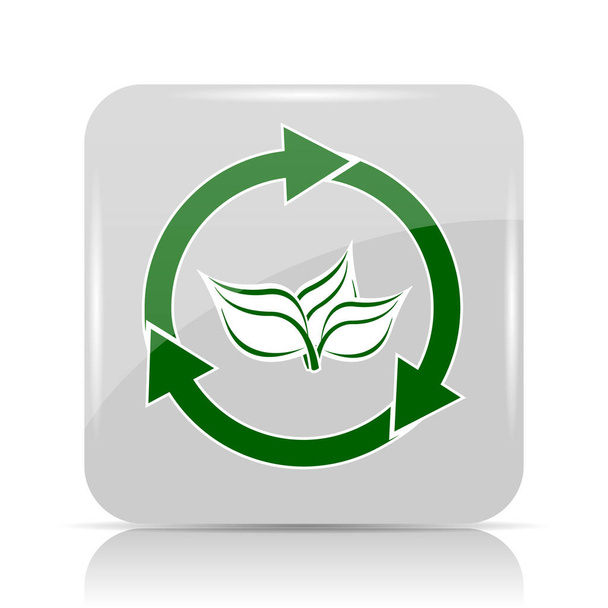 Recycle arrows icon - Photo, Image