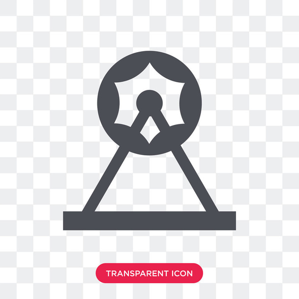 Playground vector icon isolated on transparent background, Playg - Vector, Image