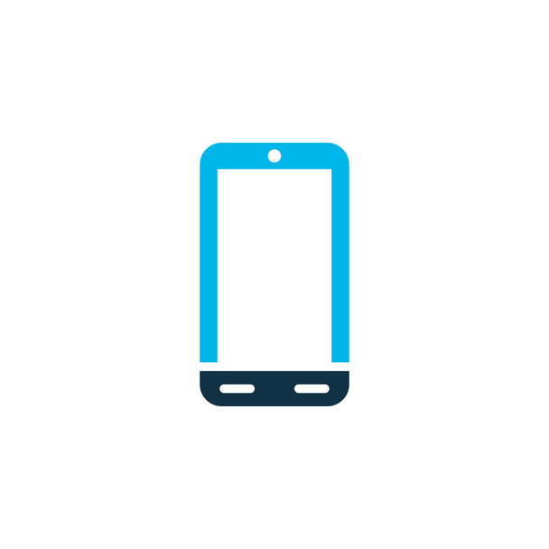 Icona del telefono simbolo colorato. Elemento smartphone isolato di qualità premium in stile trendy
. - Foto, immagini
