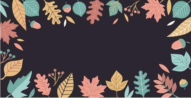 Automne, Illustration de la saison d'automne, fond
 - Vecteur, image
