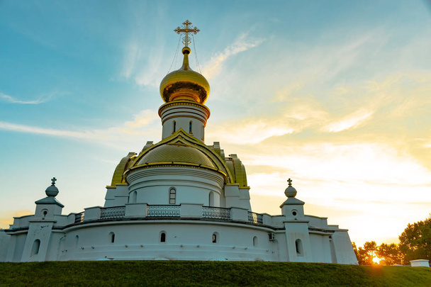 Khabarovsk, Russie - 27 août 2018 : Église Saint-Séraphin de Sarov
 - Photo, image