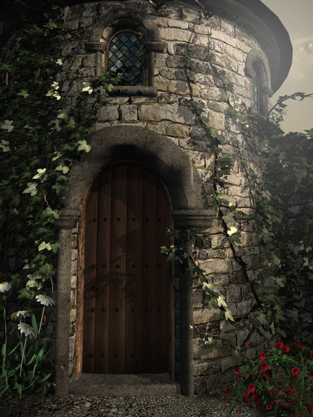 A torony bejárata - Fotó, kép