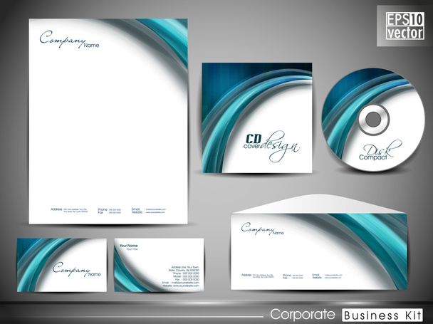 Professional corporate identity kit or business kit for your bus - Vettoriali, immagini