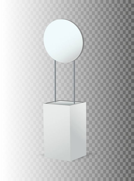 Blank Promotion Stands on a white background - Vector, Image