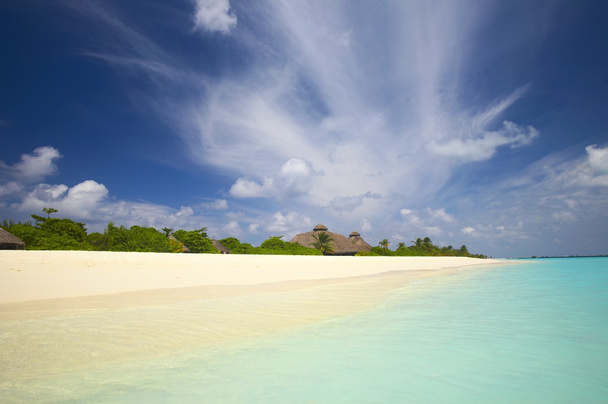 Playa tropical en el Océano Índico
, - Foto, imagen