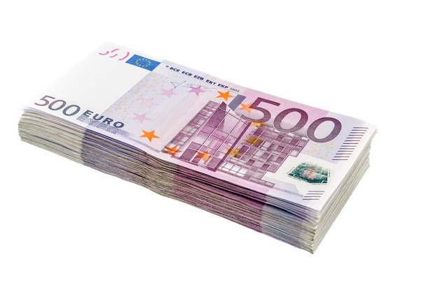 Five hundred euro notes - Foto, afbeelding