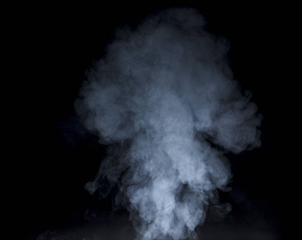 Smoke on black backgroun - Photo, Image
