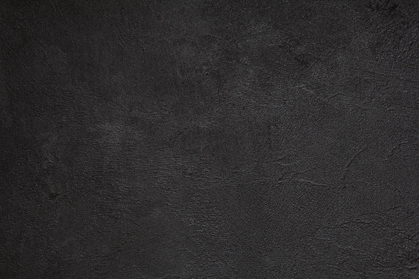 Černá cementu stěny texturu pozadí. Černá betonový abstraktní pozadí. - Fotografie, Obrázek