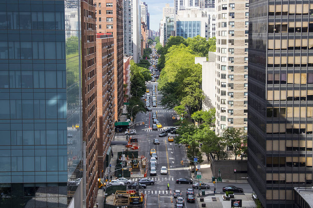 Provoz v ulici New Yorku - Fotografie, Obrázek