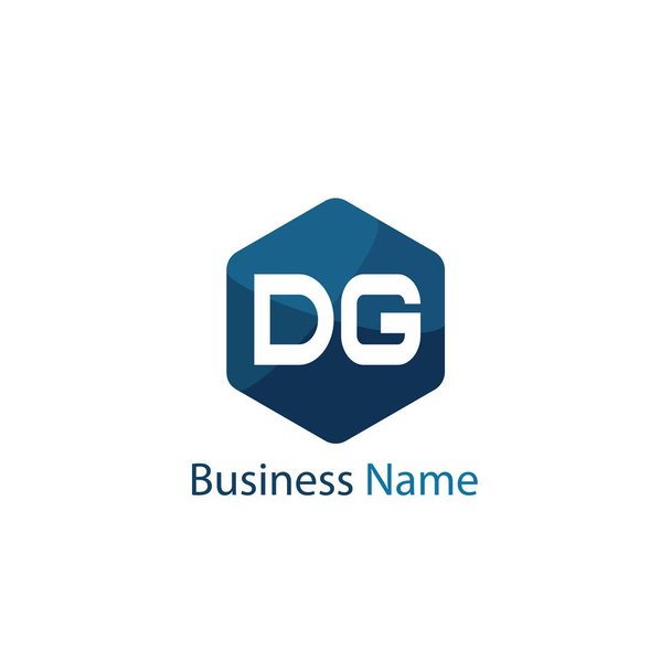 Initial Letter DG Logo Template Design - Vector, Image