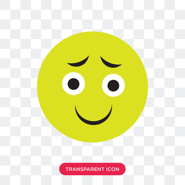 Smile with heart eyes white color icon Royalty Free Vector