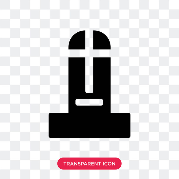 Moais wektor ikona na białym tle na przezroczystym tle, Moais logo - Wektor, obraz