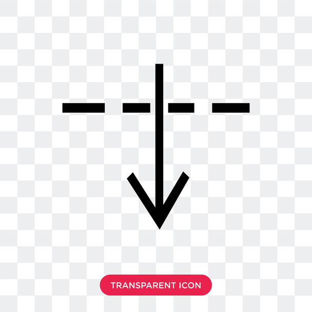 Ordenar icono de vector aislado sobre fondo transparente, Ordenar logo d
 - Vector, imagen