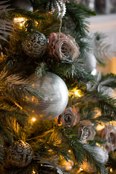 A Christmas decoration background. - Fotografie, Obrázek