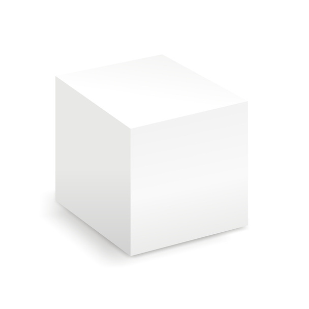 kubus blanc - Foto, afbeelding