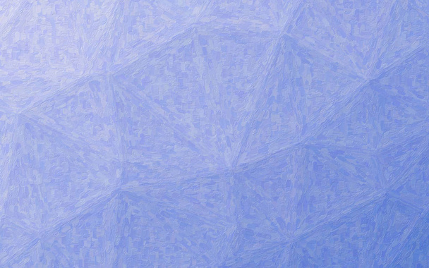 コバルト ブルーの現実的な厚塗りの背景イラスト. - 写真・画像