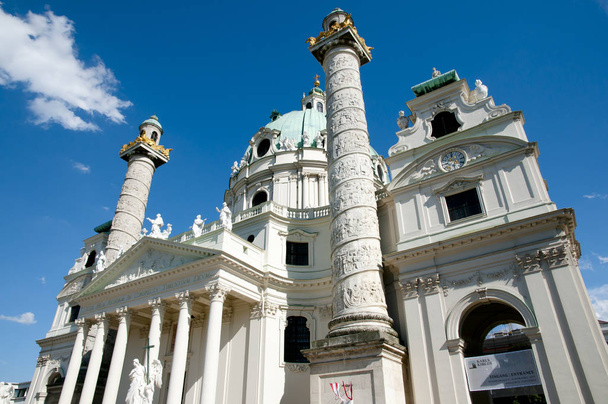 Karlskirche Church - Vienna - Austria - Photo, Image