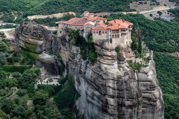 Monastère des Météores ou Météores de Varlaam, Thessalie, Grèce
 - Photo, image