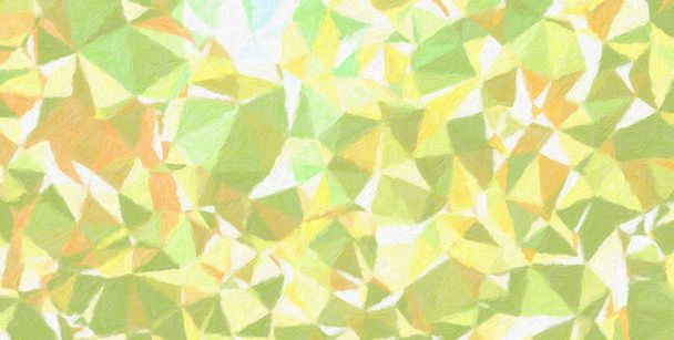 Goede abstracte illustratie van geel, groen en roze realistische Impasto verf. Goede achtergrond voor uw behoeften. - Foto, afbeelding
