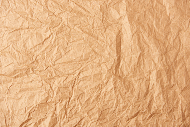 marco completo de papel arrugado beige como fondo
 - Foto, Imagen